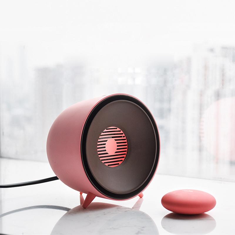 

220V Electric Handy Heater Fan Multifunction Slient Warm Air Blower with Detachable Hand Warmer Desk Fan Heater For Home Office