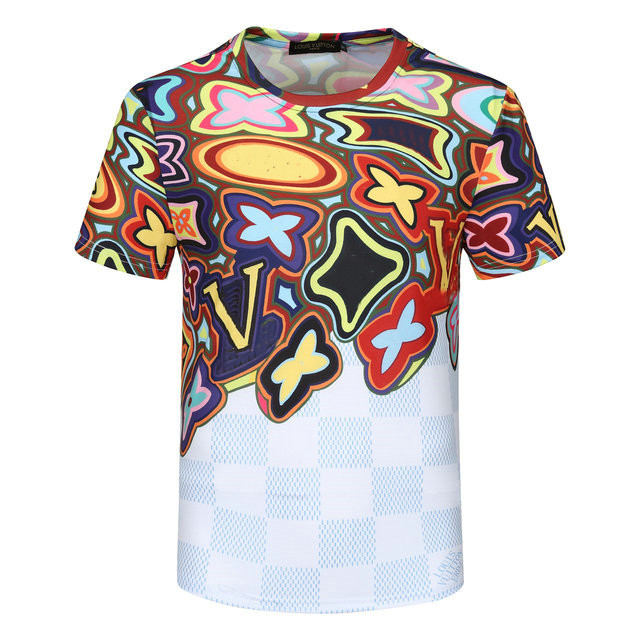 

2021 Summer fashion Mens Womens Designers T Shirts For Men s Palms Tops Luxurys Letter Embroidery Tshirts Clothing Short Angels Sleeved Tshirt Tees 1107, White