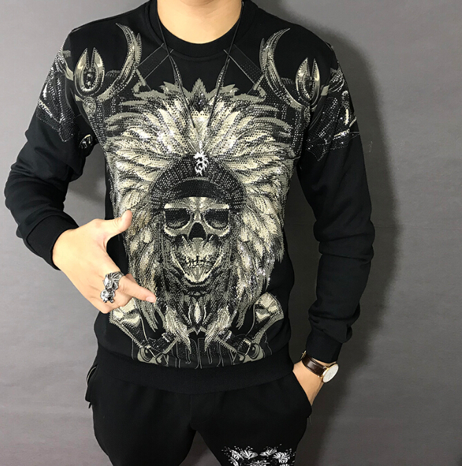 

2021 New Top Quality Fashion Sweatshirt Are Print Hoodie Cool Pullover Hoodies Men Sweatshirts Gz5z, As shown