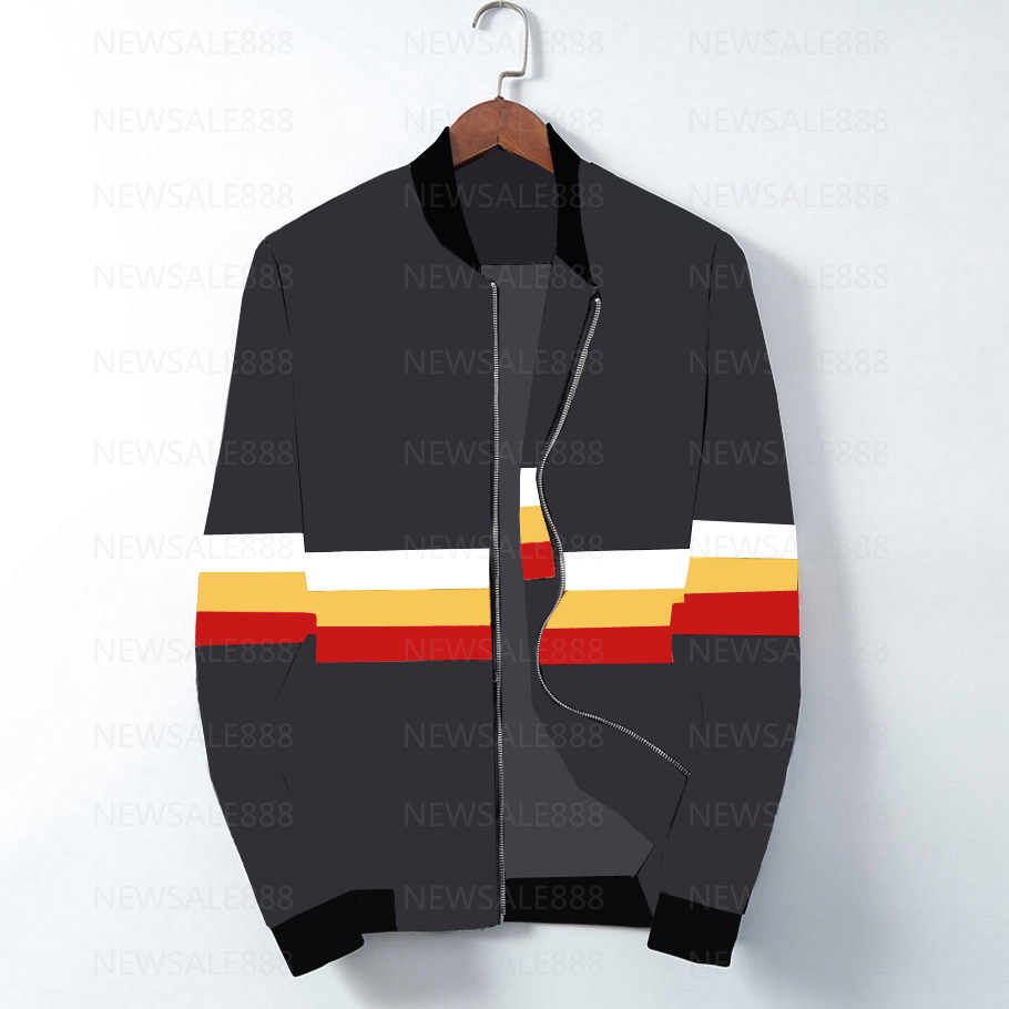 

2020 New Fashion Brand Jacket Men Winter Autumn Slim Fit Mens Designer Zipper jacket Clothes Red Men Casual Jacket Slim Plus M-3XL, 05