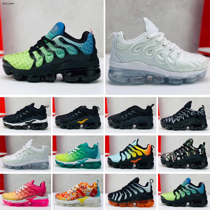 Plus Tn Children's Running shoes Speed Red Blue White Shark Baby Toddlers Kids Boys Girls Sneakers Trainers 24-35