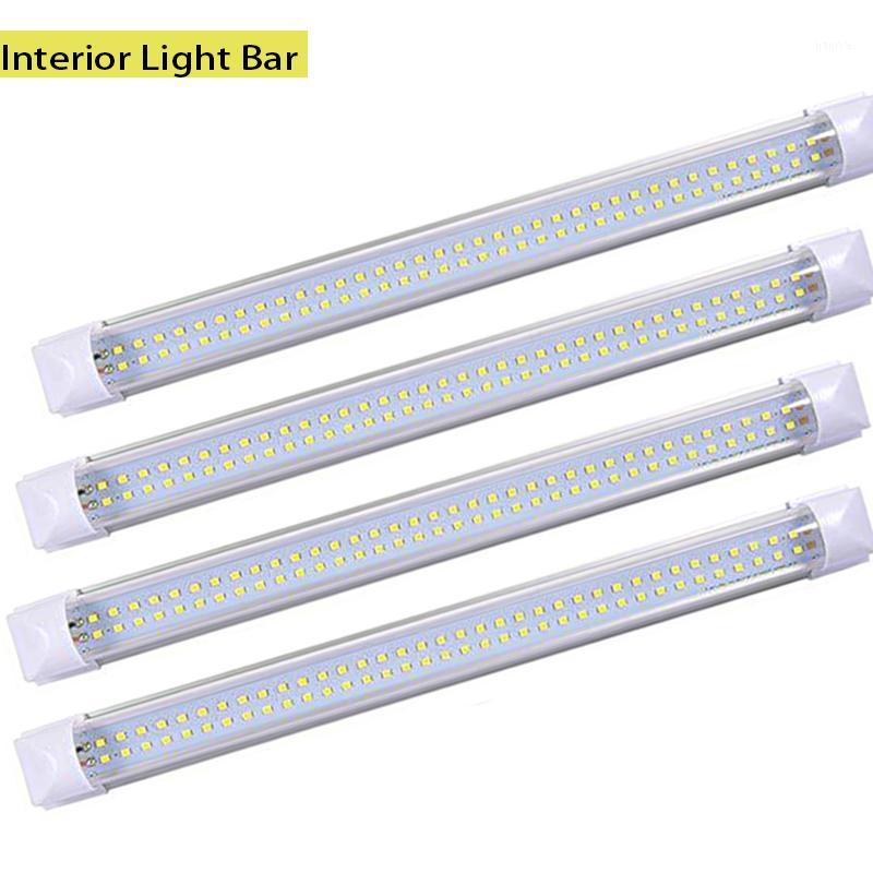 

4pcs 12V 72LED Car Interior Light Strip Bar Lamp Van Bus Caravan On/Off Switch car interior light Celling Lamp1