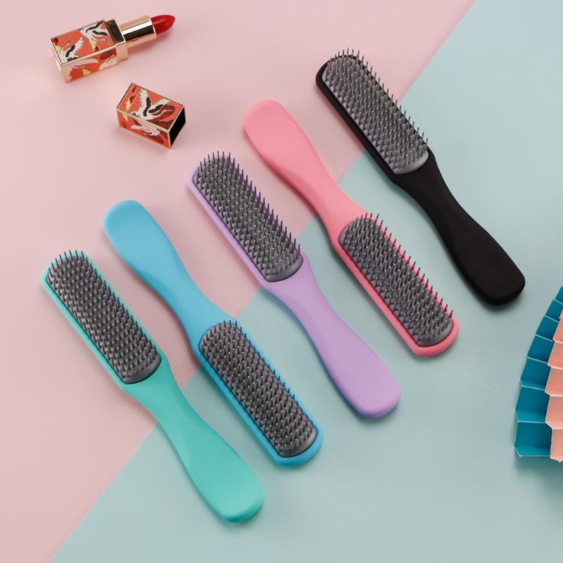 

Hair Scalp Massage Comb Nine Row Comb Detangling Hair Brush Barber Shop Salon Hairdressing For Women Care Styling Tool