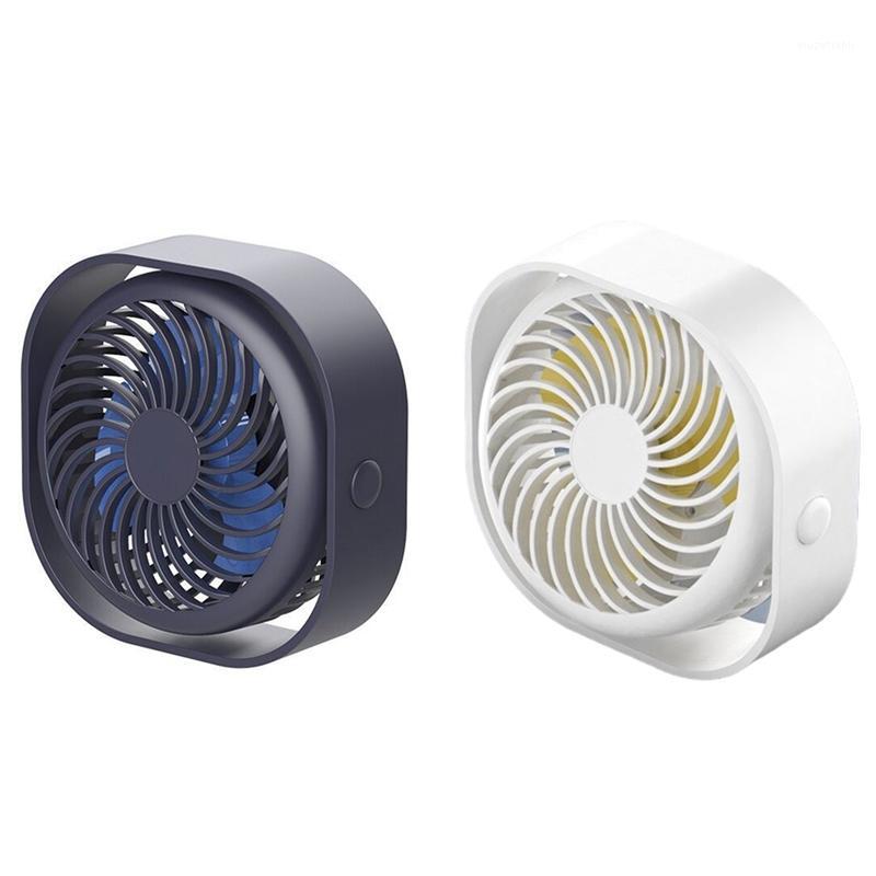 

USB Fan Quiet Desk Fan with 2000MAh Battery Mini Portable 360 Rotation Table 3 Speeds1