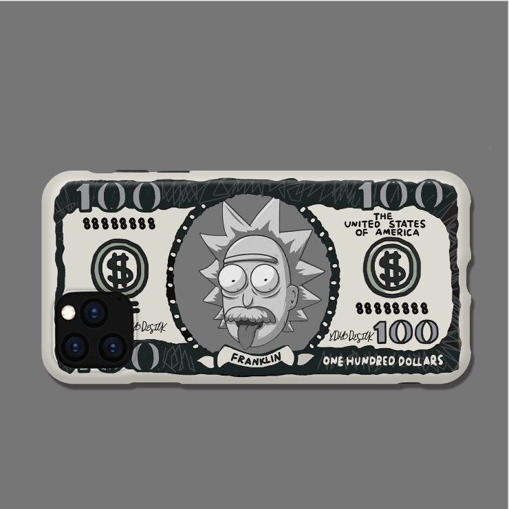 

Fashion US Dollars Money Anti Shock Protective Case Perfet Fit For iPhone 12 Mini 12 Pro 11 Pro Max XS 8 7Plus, Color same as picture