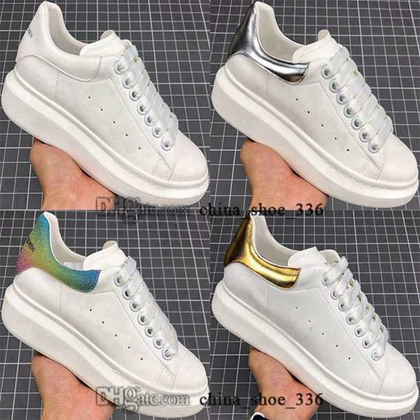 

mens designer oversized trainers mqueen mcqueens skateboard 11 sports women eur men 35 alexander size us luxury 45 5 Sneakers casual shoes, Black