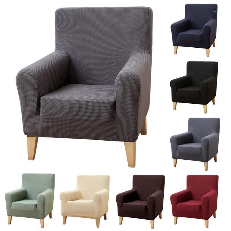 

2pc/set Wingback Chair Slipcover Wing Armchair Cover All-inclusive Chair Cover Spandex Polyester Armchairs Couch Protector1