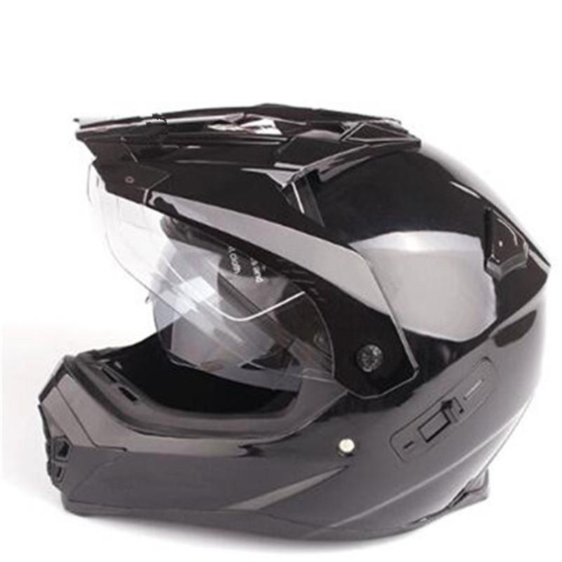 

Professional Racing Motocross Casque hors route Casque Moto Capacete Moto Casco Off-road XS to XL Motorcycle Helmet, Gloss black