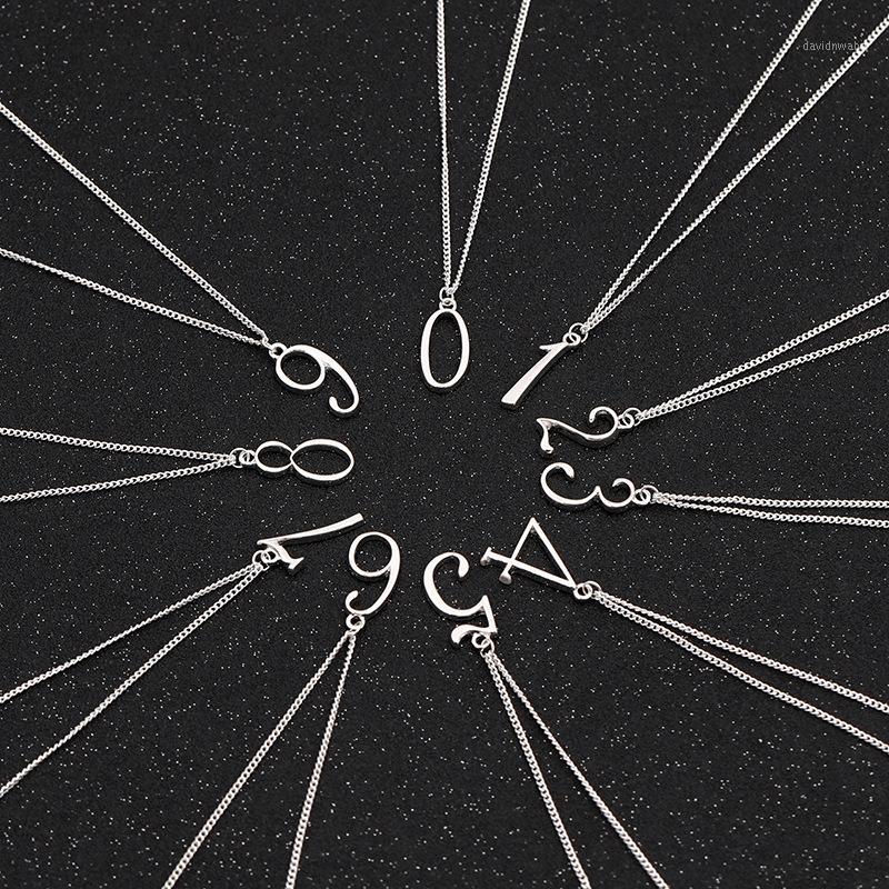 

Pendant Necklaces 30 Digital Roman Arabic Numeral Sign Time Chain Necklace Lucky Numbers Symbol Family Friend Birthday Date Jewelry1