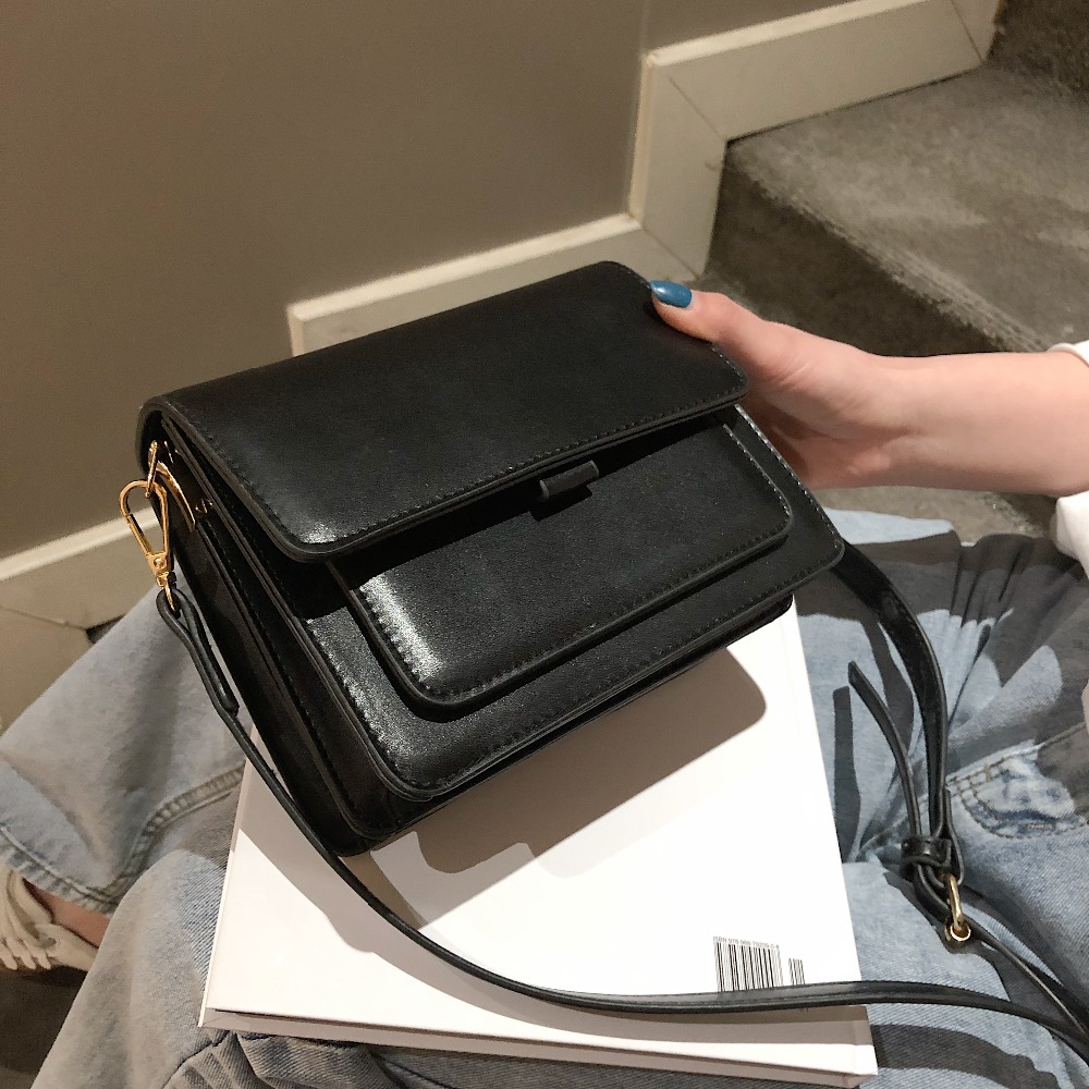 

HBP Handbag Women Shoulder Bag Luxury 2021 New Designer Small Crossbody Bags PU Leather Purses and Handbags Travel Hand Bag, Black