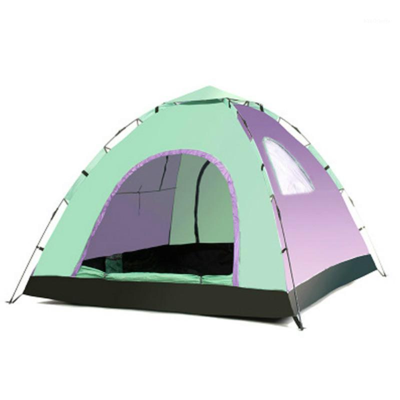 

Quality Portable Single Layer 3-4 Person Rainproof Gazebo Automatic Outdoor Camping Tent for Hiking Fishing Hunting Adventure1