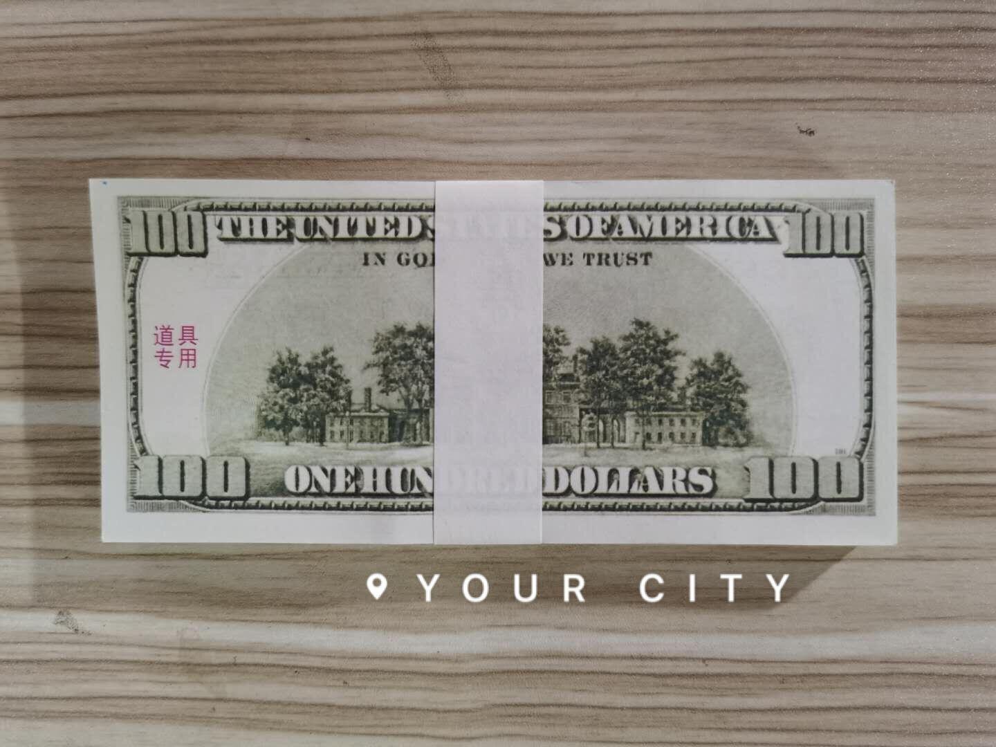 

Old US Banknote Hot Sales Movie Bar Dollar 100 Money Party 18 Dollars Games Prop Money Prop Gifts Collection Fake Muint