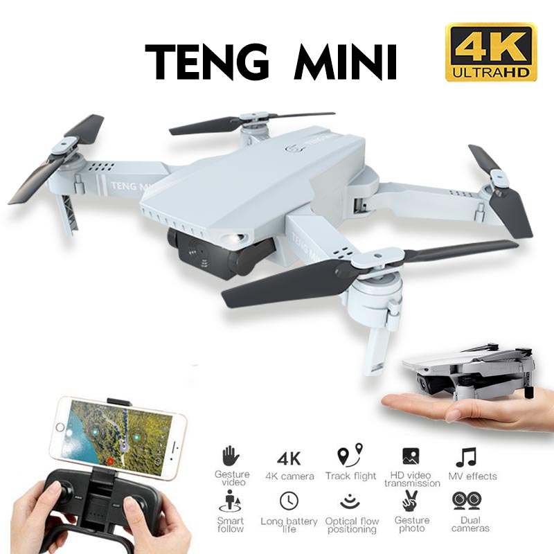 

KF609 Drone 4K 720P HD Camera RC Mini Foldable Quadcopter WIFI FPV Selfie Optical Flow Quadcopter RC Helicopter Toy For Kids