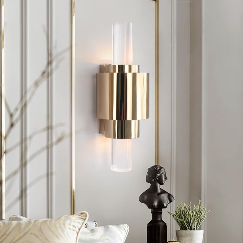 

New Modern Led Wall Lamp Luxury Bedside Wall Lights Reading Lamps Corridor Stairs Aisle Bracket Light Home Decoration Luminaire