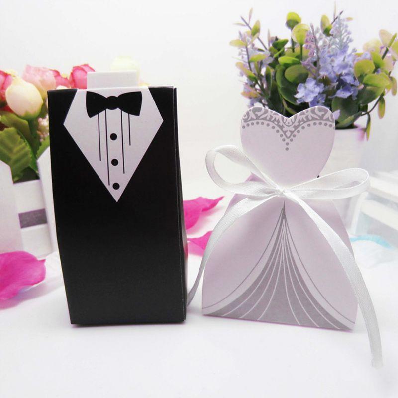

Bride Bride and groom Paper Candy Boxes Gift Bag Wedding Gift Box Baby Shower Favors Birthday Party Christmas Supplies Wedding1