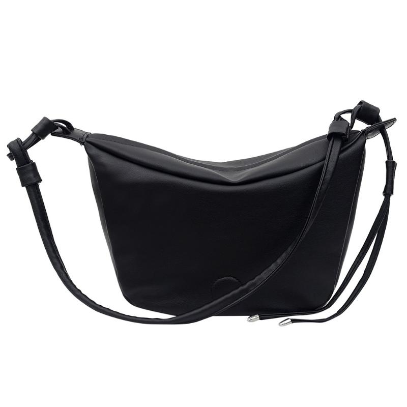 

Feminina Bolsa Women Large Capacity Tote Pu Shoulder Bags Shopping Bag Beach Bags Casual Solid Handbag Bolsa Feminina #SRN, Black