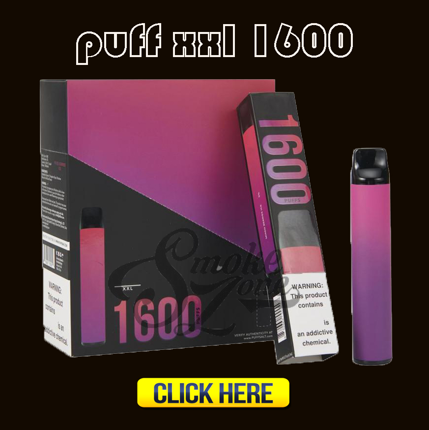 

Puff Vaporizer XXL Device Of E (Box 33 Electronic Liquid 10) 1600 Colors Cigarette Disposable Pod Lidtp