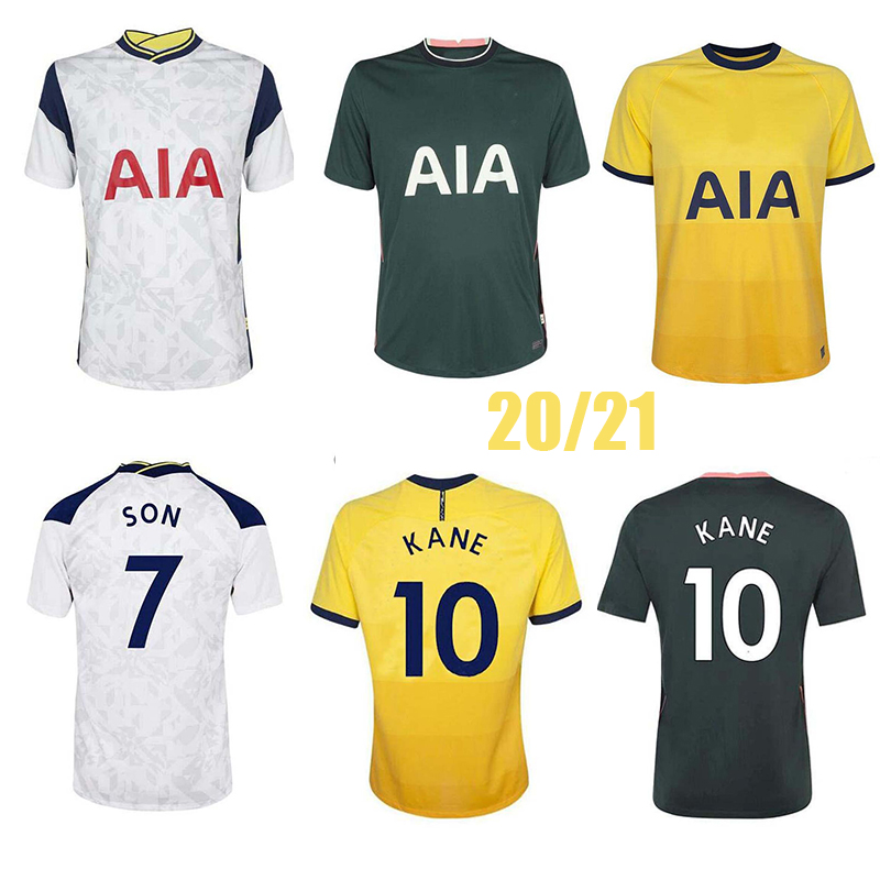 

Newest Home away third Soccer Jerseys 2021 KANE SON BERGWIJN NDOMBELE 2020 LUCAS DELE TOTTENHAM jersey Football kit shirt LO CELSO HOME BALE, Black
