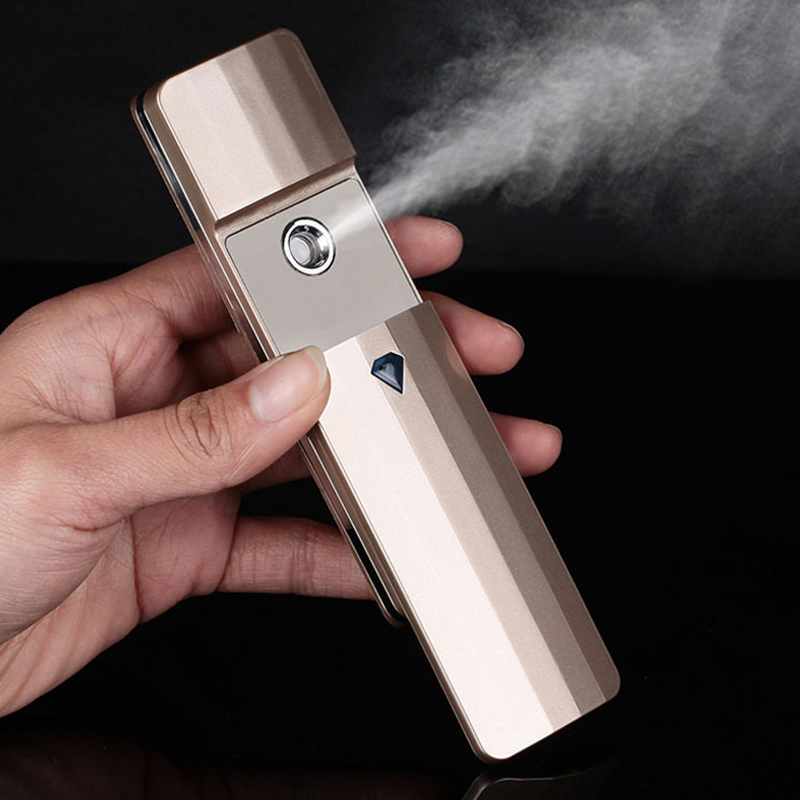 

Portable Nano Spray Mist Handy Facial Steamer Mister Usb Rechargeable Face Moisturize Hydrating Sprayer Device Beauty Instrume