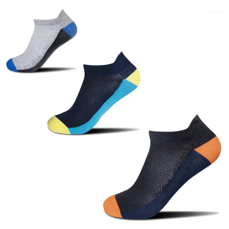 

Large Size Men Comfortable Running Socks Professional Sports Socks Breathable Outdoor Fitness Ankle1, Wz126-blue