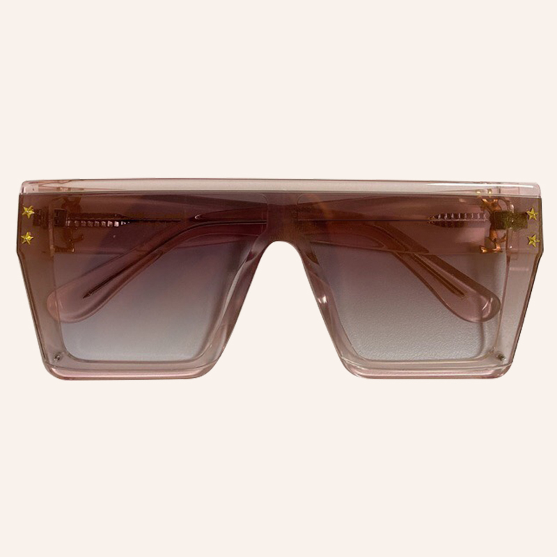 

Classic vintage square siamese woman oversized woman/man retro sunglasses UJVO