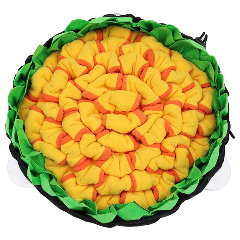 

Dog Snuffle Slow Feeding Mat Dog Treat Foraging Training Mat Pet Supplies, Random color