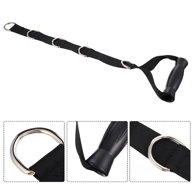 

1 Pair Heavy Duty Exercise Handles Strap For Cable Machines Resistance Band