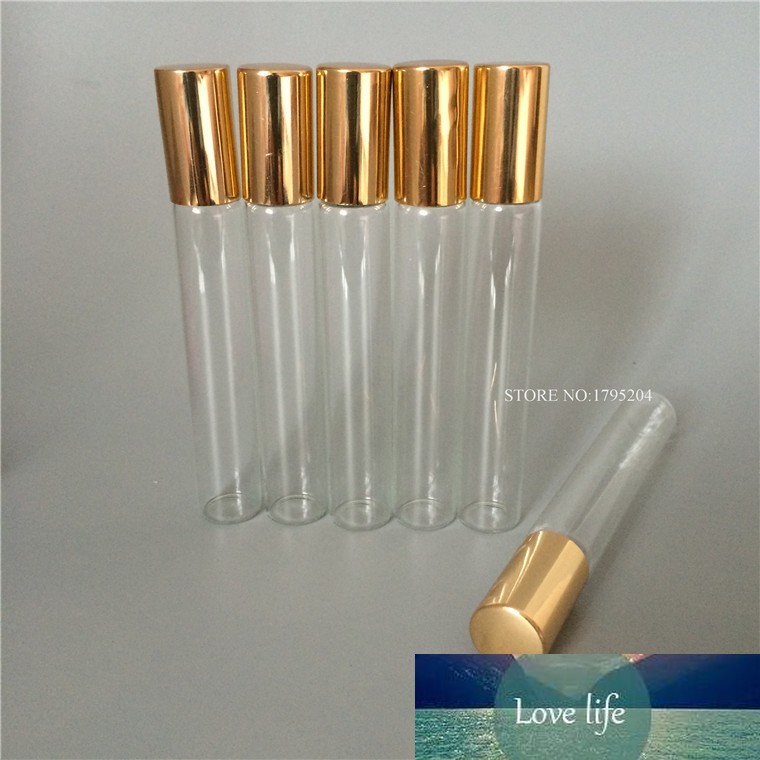 

10pcs/lot 10ml Glass Essential Oil Roller Bottles with stell Roller Balls Aromatherapy Perfumes Lip Balms Roll On Bottles