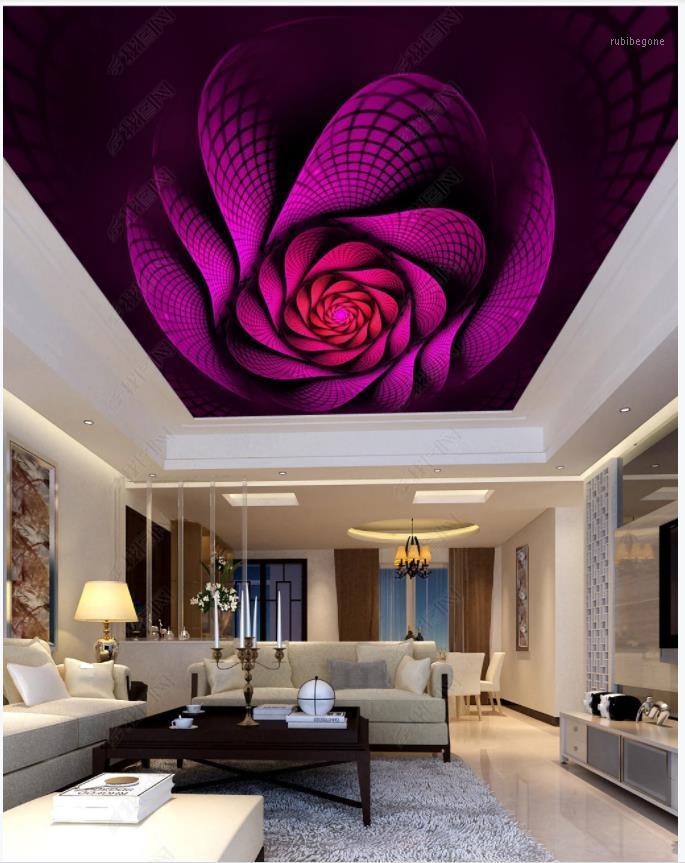 

Custom photo wallpapers 3d ceiling wallpaper Colorful spiral radiant fashion hotel KTV ceiling zenith wall decoration painting1, As pic
