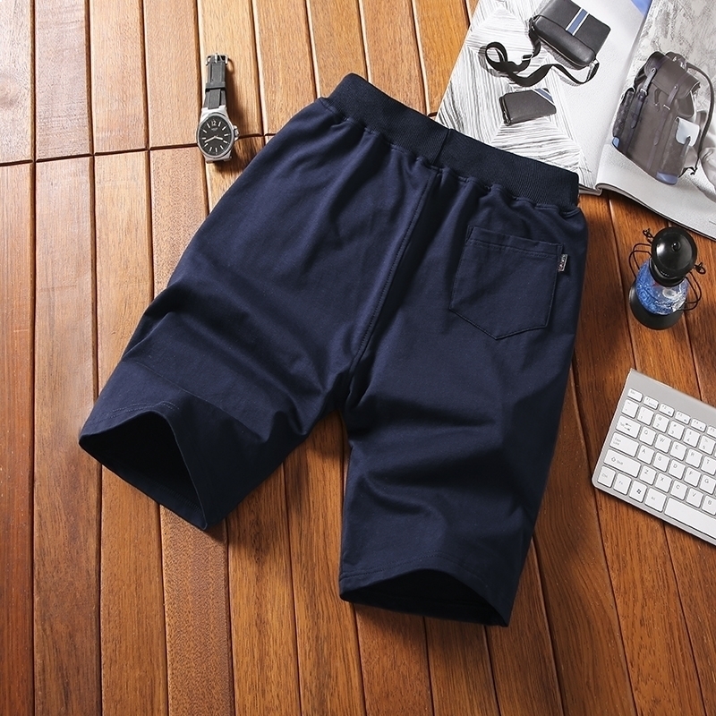 

Fashion 2021 New Closing Sweatpants Cotton Short Shorts Men Belt YPS3, Dark grey
