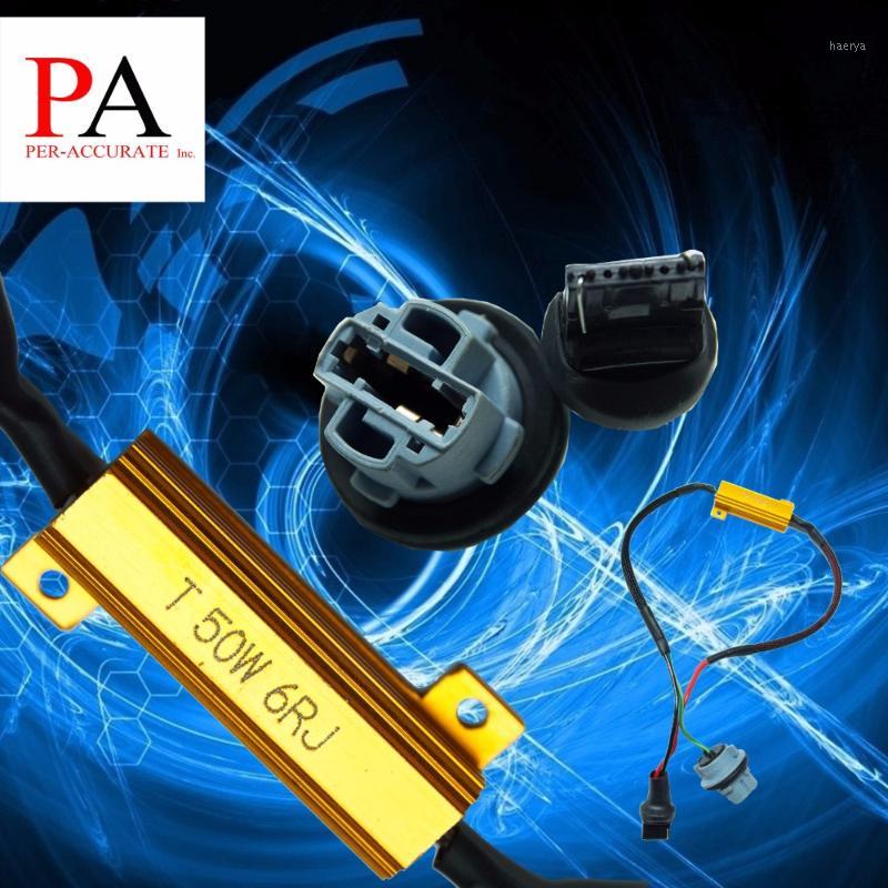 

PA LED 2PCS x T20 7440 50W 6OHMS LED Load Resistor Code Error Free1