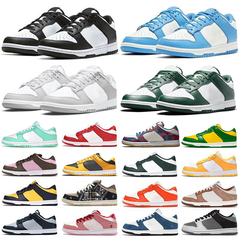 

Running Shoes Sneakers mens White Black Grey Fog UNC Blue Red Syracuse Michigan Sail Chicago Bordeaux men women dunks designer low platform trainers sports shoe, Color#48
