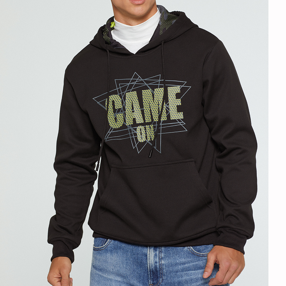 

Printing Color Men Hoodie Autumn Warm Fleece High Quality Sweatshirts Creative Design Fashion Fitness Hoodies, Red