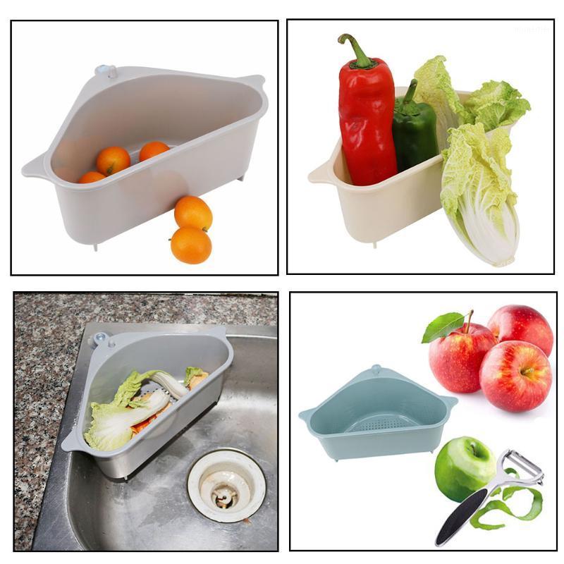 

Suction Cup Sink Drain Basket Fruit Vegetable Storage Rack Kitchen Tools Supplies Sponge Rack Storage Tool Sink Filter Shelf1