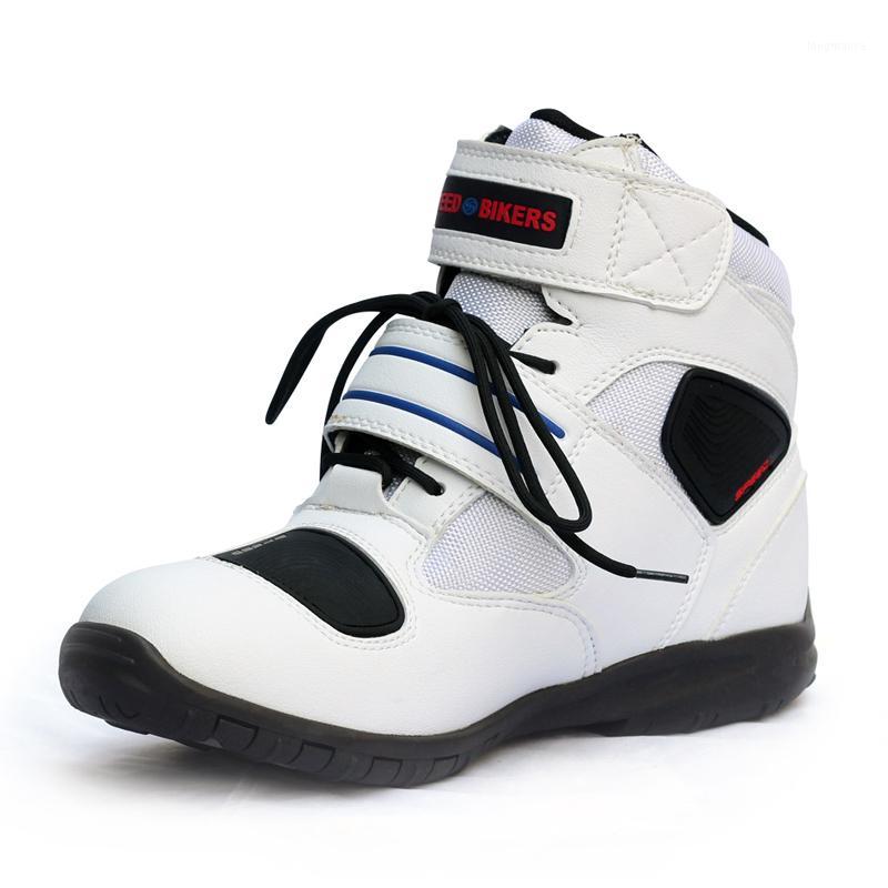 

Riding Tribe Motorcycle Men's Women Ankle Boots Motorbike Riding Protective Non-slip Breathable Off-Road Moto Racing Shoes A0051