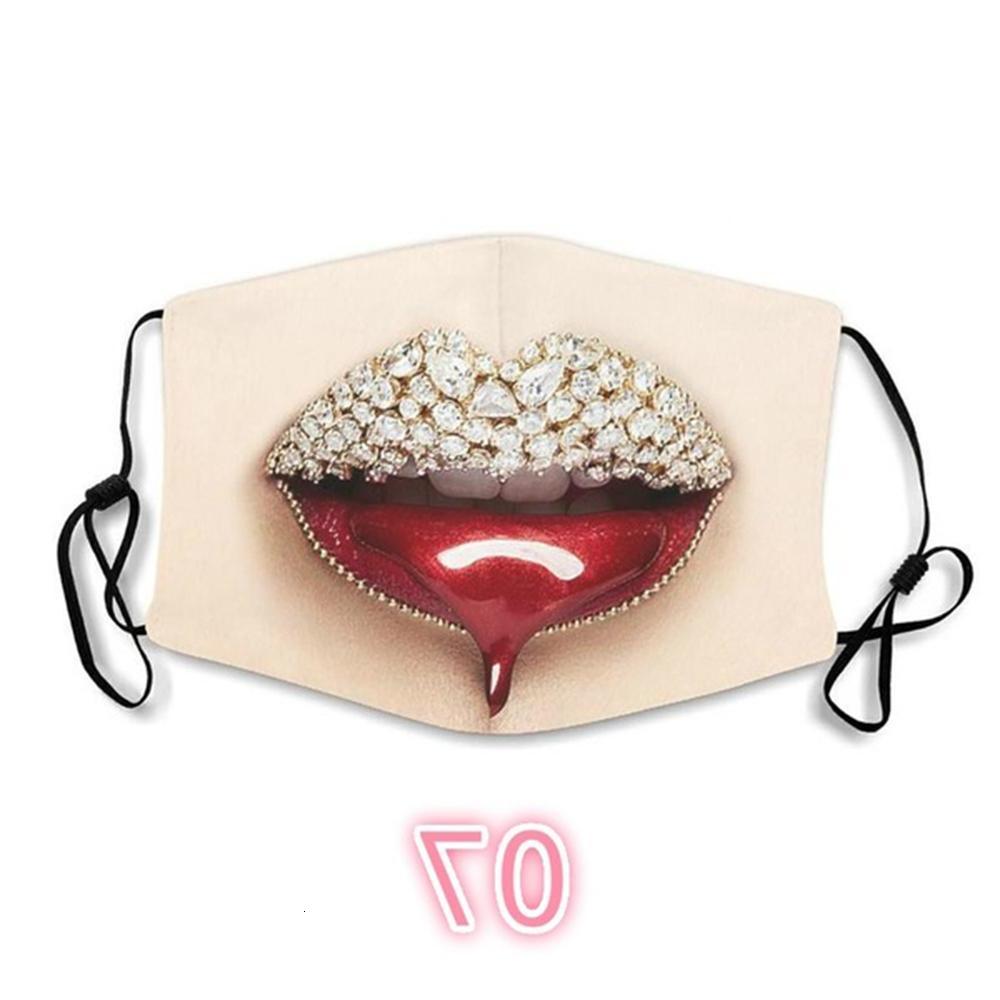 

Sexy Lips Face Women Mask Masquerade Mask Ladies Party Hot Diamond Rhinestone Cat Decoration Mask Face Lips Bbylmt Yh_pack