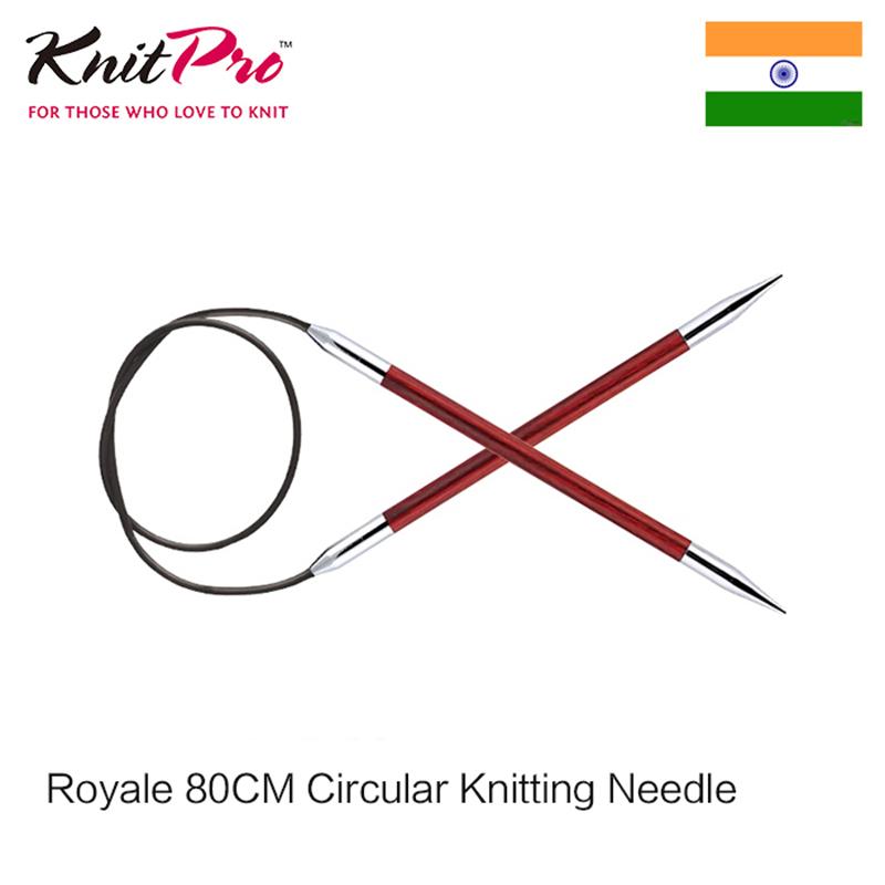 

1 piece Knitpro Royale 80 cm Fixed Circular knitting needles