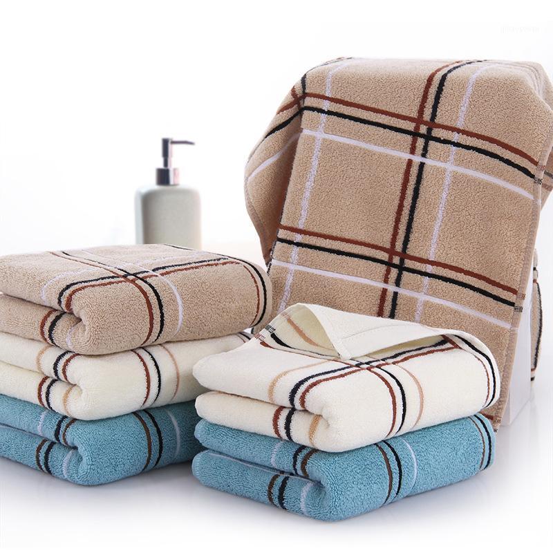 

5 Colors Cotton Soft Cotton Face Towel Solid Color Quick-dry Bathroom Square Absorbent Bath Cloth 32cm*72cm1