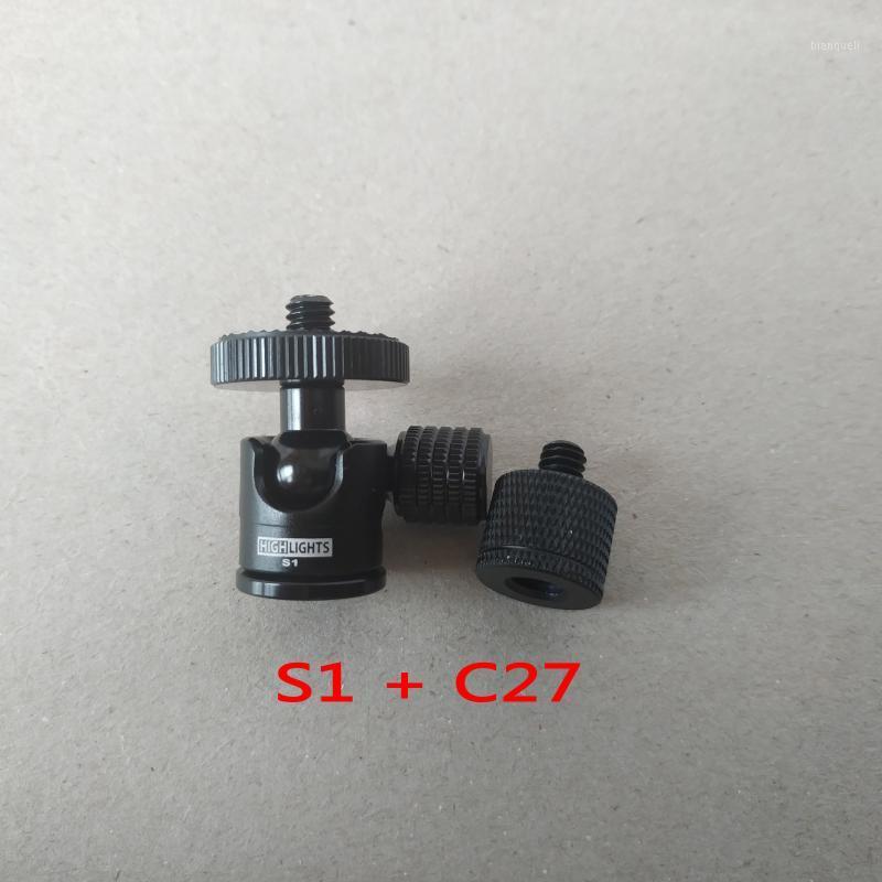 

M8 female screw tripod ball heads selfie stick gimbal 1\4 male ball head camera monitor ballhead Photography accessories1