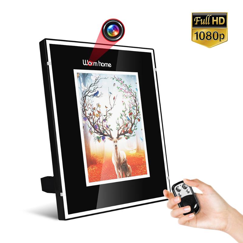 

Micro Camera Photo Frame 10" Wall or Desk Decor Picture Frames with 1080P HD DVR Camera for Home Security
