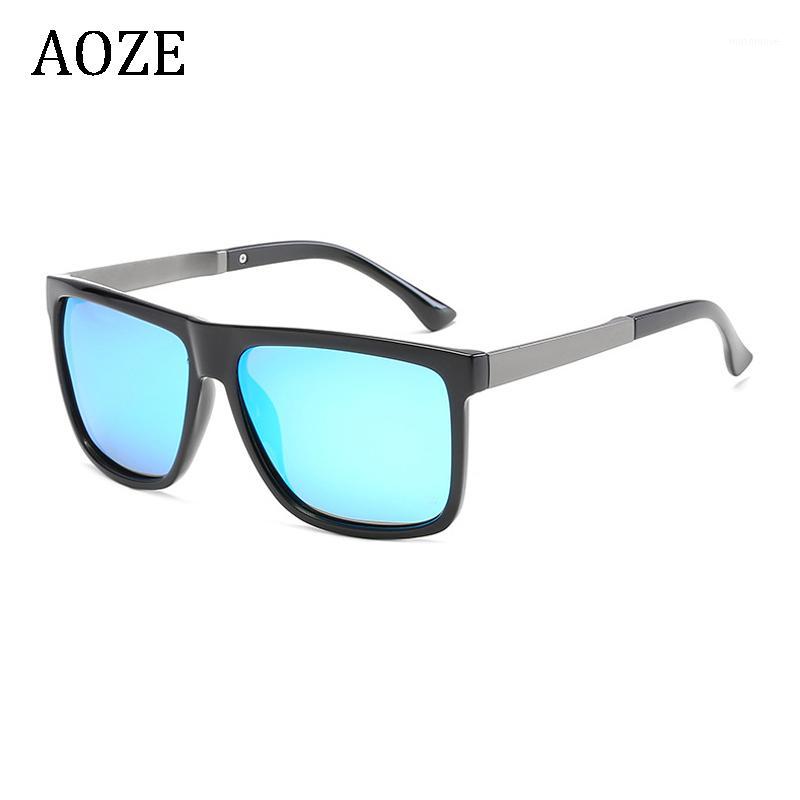 

AOZE Brand designer square Sunglasses Women Summer Beach fashion Polarized Sun Glasses For Men Sunglasses men polarized UV4001