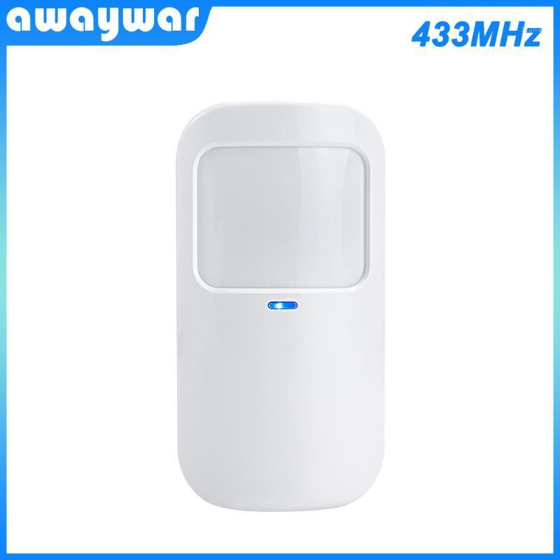 

Awaywar Wireless Motion PIR Detector 433MHz Movement Sensor With Battery For Wifi GSM Home Security Alarm System Burglar1