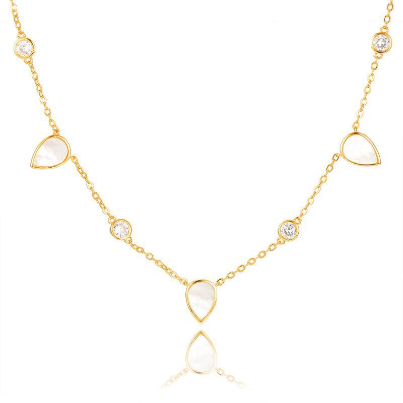 

SISCATHY Luxury Crystal Necklaces Charms Handmade Long Charm Jewelry Fashion Cubic Zirconia CZ Pendant Necklaces 2020 Hot1