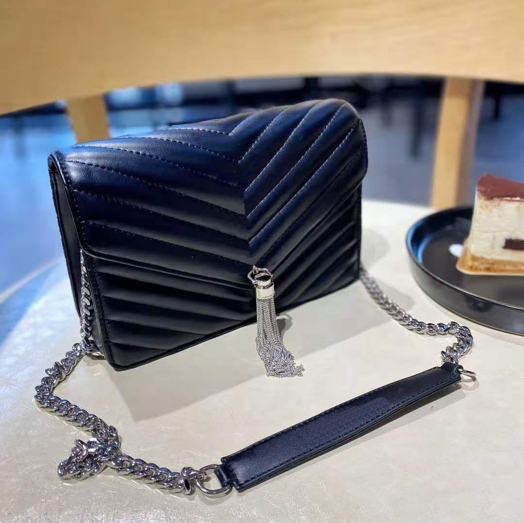 

Diamond 22cm luxury fashion brand designer classic wallet genuine leather handbag lady 3A + high quality hand grip soft leather shoulder bag