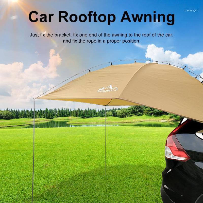 

Awning Sun Shelter SUV Tent Auto Canopy Portable Camper Trailer Tent Rooftop Car Awning For Beach MPV Hatchback Minivan Sedan1