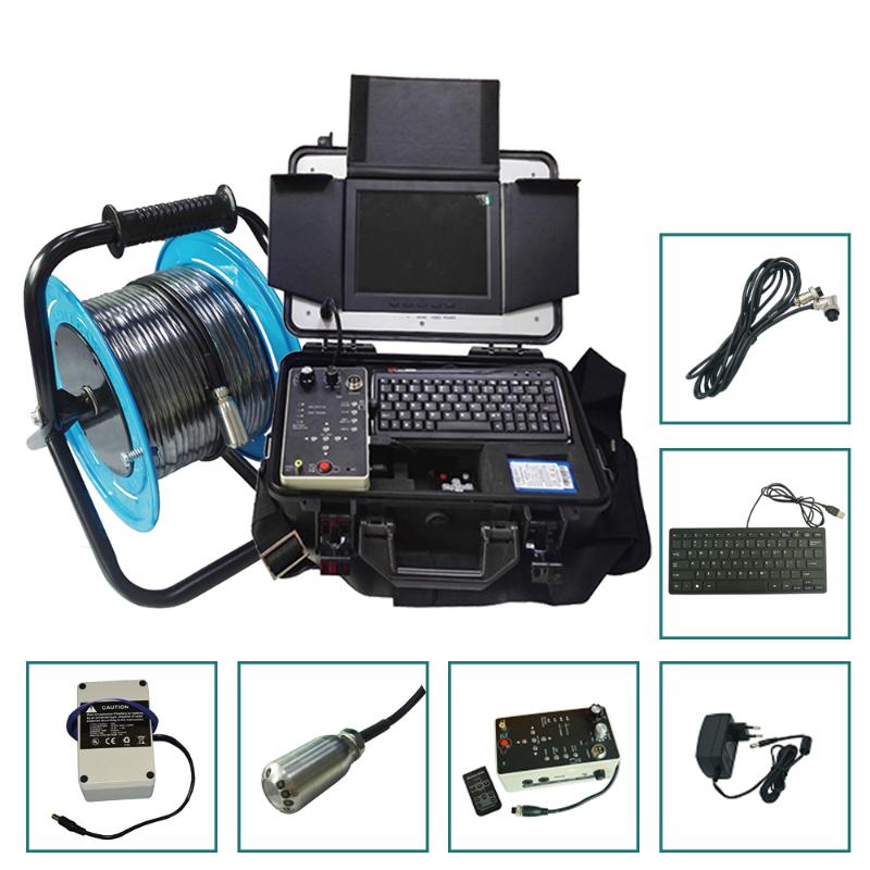 

Chimney Borehole Inspection Video Camera with 23mm Stainless Steel Camera Head
