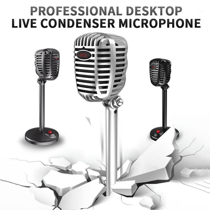 

3.5mm/USB Computer Microphone Singing Home Desktop Game Conference Live Desktop Mic For PC Laptop Computer Peripherals1
