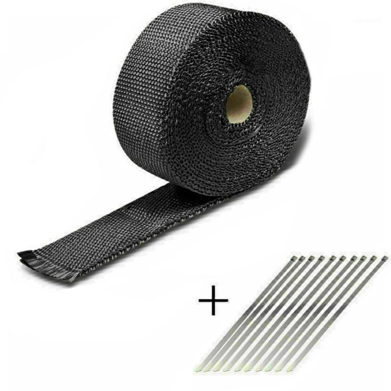 

Cotton Tape Exhaust Pipe Wrap Parts Car Motorcycle Bandage Shield 5 Meters1