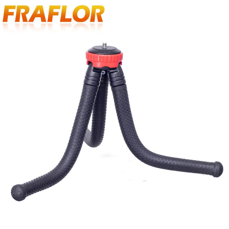 

Red Mini Flexible Octopus Tripod Digital Camera Waterproof Tripods Stand ForCanon Nikon DSLR Camera & For Smartphone