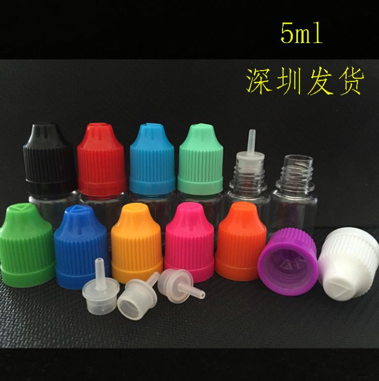 

Others Apparel 5ML E-Cig E-liquid Chubby Gorilla Plastic Sharp Spout Vape Juice Bottles Transparent PET Unicorn Soft Empty Car Perfume Bottles with Childproof Caps